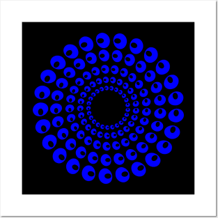 Circle of Beads - Optical Illusion Posters and Art